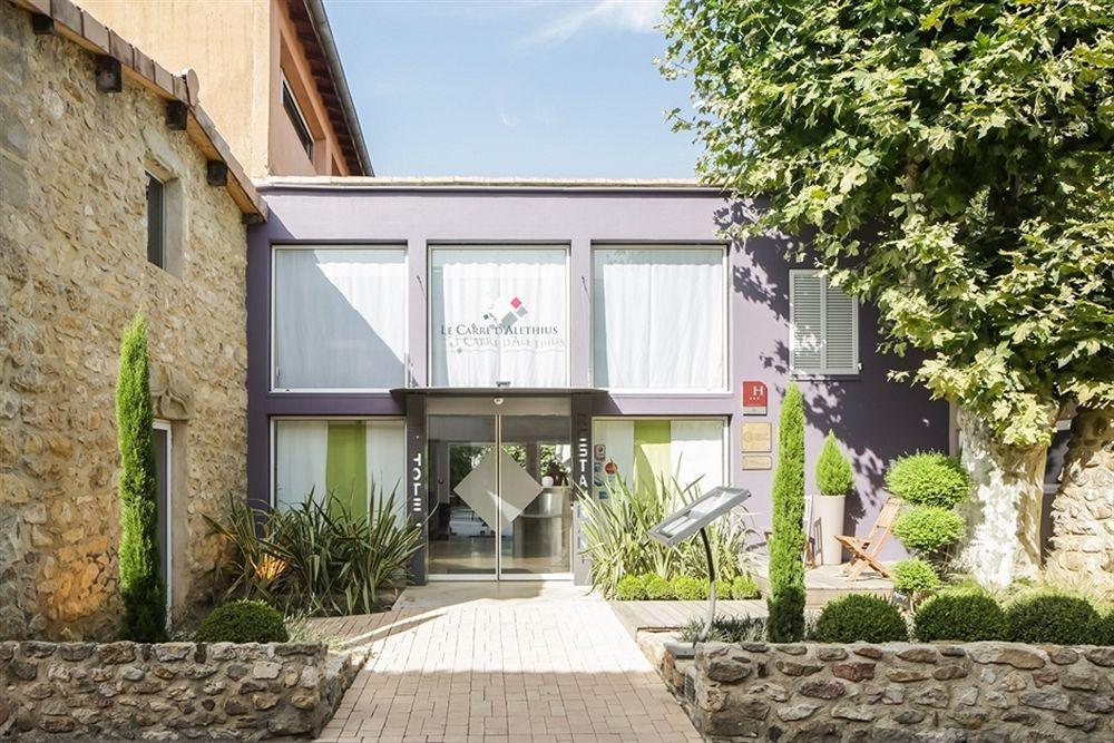 Le Carre D'Alethius Logis Hotel Restaurant Charmes-sur-Rhone Exterior photo
